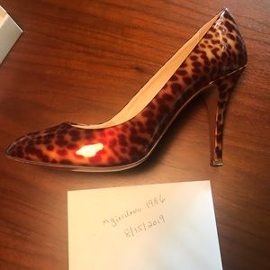 J Crew Mona Tortoise pump